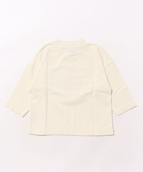 BOBO CHOSES（ボボショーズ）の「Doggy Mate T-shirt（Tシャツ/カットソー・キッズ・オフホワイト・2-3YEAR/6-7YEAR/4-5YEAR/8-9y/12-13y/10-11y）」の6枚目の写真