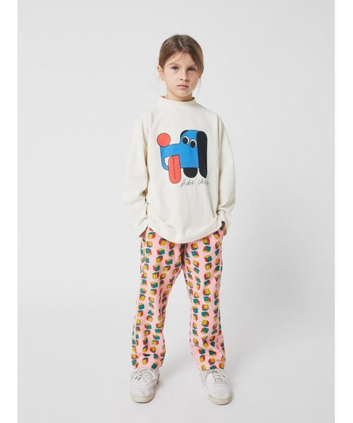 BOBO CHOSES（ボボショーズ）の「Doggy Mate T-shirt（Tシャツ/カットソー・キッズ・オフホワイト・2-3YEAR/6-7YEAR/4-5YEAR/8-9y/12-13y/10-11y）」の4枚目の写真