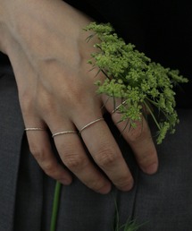 whoseA（フーシー）の「【silver925】JaggedThinRING / ジャグドシンリング（リング）」
