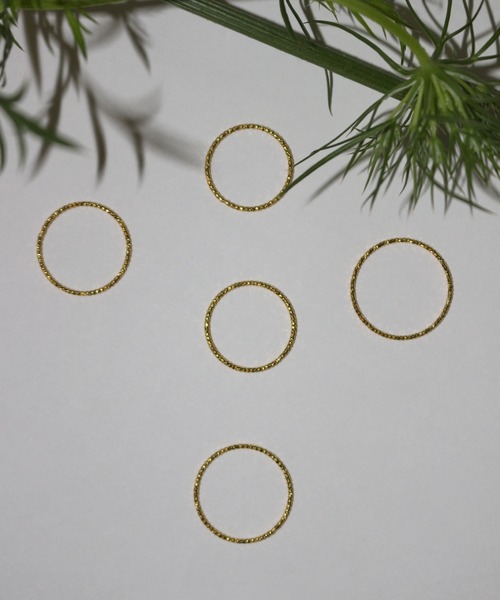 whoseA（フーシー）の「【silver925】JaggedThinRING / ジャグドシンリング（リング・レディース・シルバー/ゴールド・3号/5号/7号/8号/10号/12号/14号/18号/16号）」の8枚目の写真