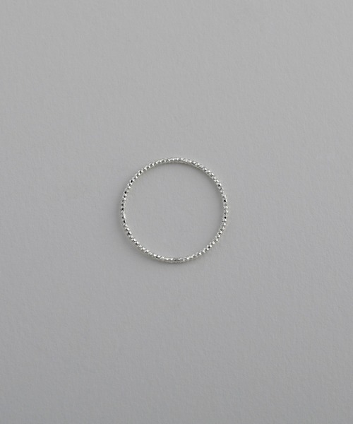 whoseA(フーシー)の「【silver925】JaggedThinRING / ジャグドシンリング(リング・レディース・シルバー/ゴールド・3号/5号/7号/8号/10号/12号/14号/18号/16号)」の13枚目の写真