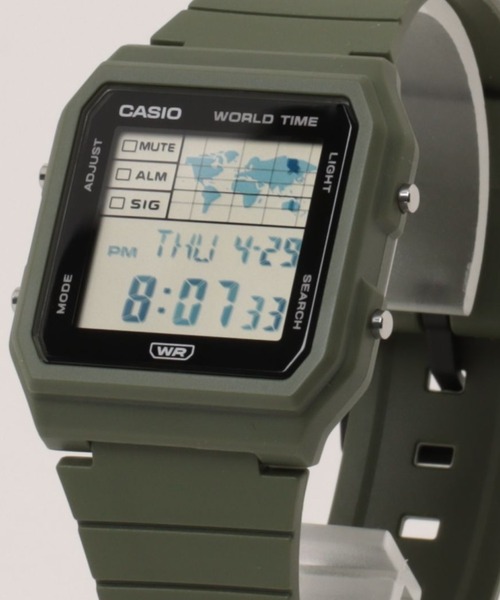 CASIO(カシオ)の「CASIO カシオ/ デジタル クォーツ腕時計 日常生活用防水 ナチュラルカラー スクエアフェイス 樹脂ベルト /// LFシリーズ(デジタル腕時計・メンズ・グリーン/ブラック/ブルー/ホワイト・FREE)」の3枚目の写真