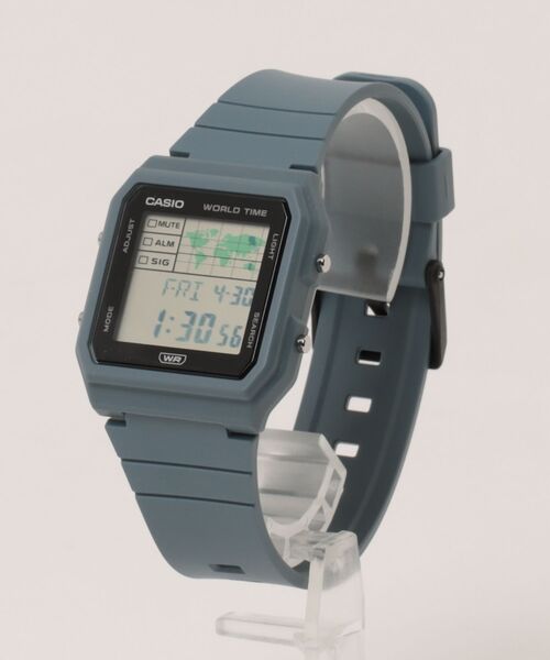CASIO(カシオ)の「CASIO カシオ/ デジタル クォーツ腕時計 日常生活用防水 ナチュラルカラー スクエアフェイス 樹脂ベルト /// LFシリーズ(デジタル腕時計・メンズ・グリーン/ブラック/ブルー/ホワイト・FREE)」の8枚目の写真