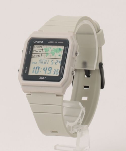 CASIO(カシオ)の「CASIO カシオ/ デジタル クォーツ腕時計 日常生活用防水 ナチュラルカラー スクエアフェイス 樹脂ベルト /// LFシリーズ(デジタル腕時計・メンズ・グリーン/ブラック/ブルー/ホワイト・FREE)」の6枚目の写真
