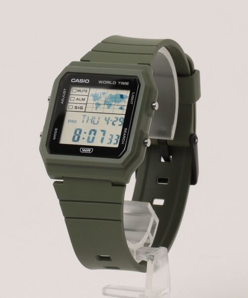 CASIO(カシオ)の「CASIO カシオ/ デジタル クォーツ腕時計 日常生活用防水 ナチュラルカラー スクエアフェイス 樹脂ベルト /// LFシリーズ(デジタル腕時計・メンズ・グリーン/ブラック/ブルー/ホワイト・FREE)」の5枚目の写真