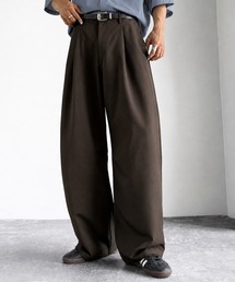 Classical Origin（クラシカルオリジン）の「「進化系ベーシック。」セミカーブライン ワンタックスラックス／Curved Line One-Tuck Slacks（スラックス）」