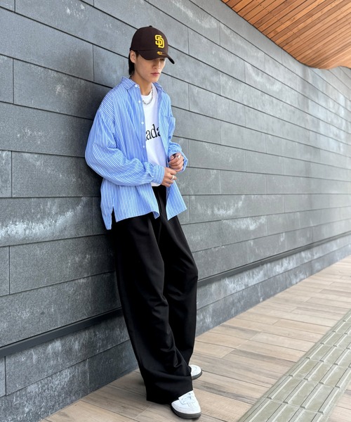 Classical Origin（クラシカルオリジン）の「「進化系ベーシック。」セミカーブライン ワンタックスラックス／Curved Line One-Tuck Slacks（スラックス・メンズ・ブラック/グレー/ネイビー・LARGE/SMALL/MEDIUM）」の7枚目の写真