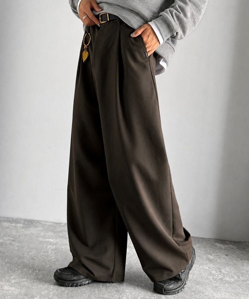 Classical Origin(クラシカルオリジン)の「「進化系ベーシック。」セミカーブライン ワンタックスラックス/Curved Line One-Tuck Slacks(スラックス・メンズ・ブラック/グレー/ネイビー/ダークブラウン・LARGE/SMALL/MEDIUM)」の21枚目の写真