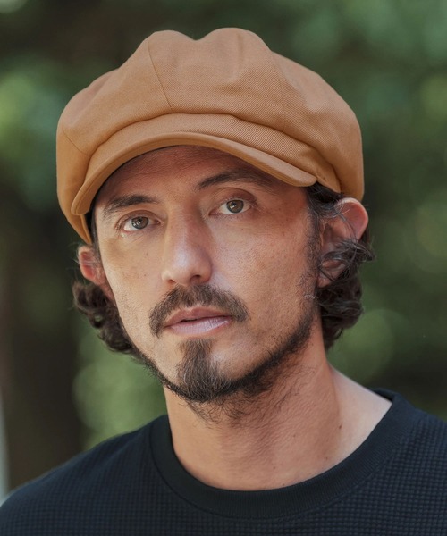 CAMBIO（カンビオ）の「mko13004-Three Seasons Casquette キャスケット（キャスケット・メンズ・ブラック/ベージュ/キャメル・FREE）」の6枚目の写真