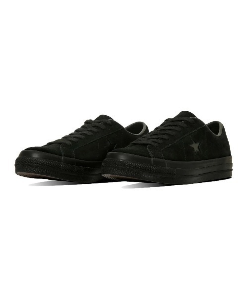 CONVERSE(コンバース)の「CONVERSE ONE STAR SUEDE(コンバース ワンスター スエード)(スニーカー・メンズ・パープル/ブラック系・26.5cm/24.5cm/29cm/24cm/27cm/26cm/28cm/23cm/25.5cm/23.5cm/25cm/27.5cm)」の1枚目の写真