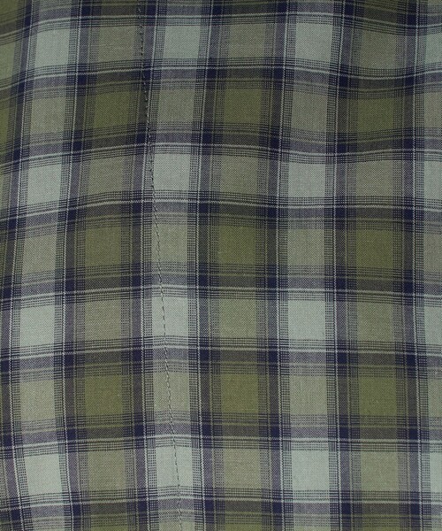 LOEFF（ロエフ）の「＜LOEFF＞チェック フリル シャツ（シャツ/ブラウス・レディース・オリーブ/パープル・0/1）」の11枚目の写真