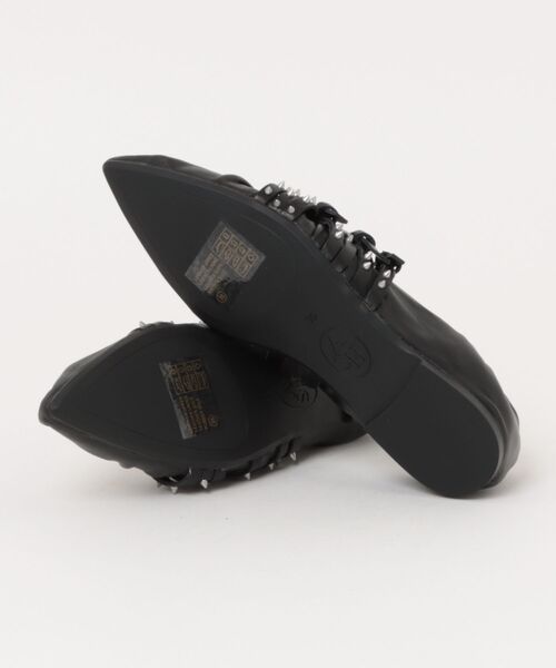 ASH（アッシュ）の「アッシュ 【BRENDHA】スタッズベルトフラットパンプス ポインテッドトゥ ソフトレザー 1.5cmヒール（パンプス・レディース・ブラック/アッシュブラウン・38/37/36/35/39）」の17枚目の写真