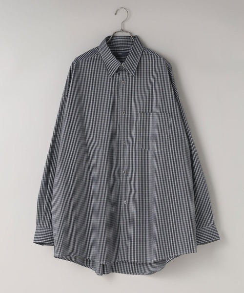 LOWRYS FARM（ローリーズファーム）の「【LFM(U)】ＢＲＯＡＤＣＨＥＣＫＳＨＩＲＴ　 581712（シャツ/ブラウス・メンズ・ブラック/ブルー・MEDIUM/LARGE）」の15枚目の写真