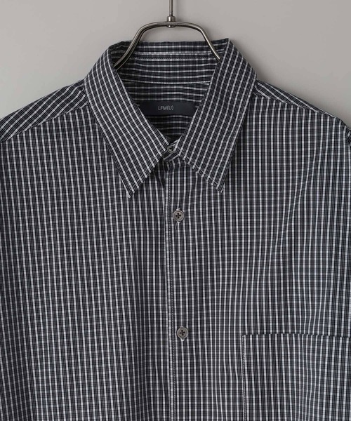 LOWRYS FARM（ローリーズファーム）の「【LFM(U)】ＢＲＯＡＤＣＨＥＣＫＳＨＩＲＴ　 581712（シャツ/ブラウス・メンズ・ブラック/ブルー・MEDIUM/LARGE）」の17枚目の写真
