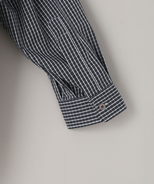 LOWRYS FARM（ローリーズファーム）の「【LFM(U)】ＢＲＯＡＤＣＨＥＣＫＳＨＩＲＴ　 581712（シャツ/ブラウス・メンズ・ブラック/ブルー・MEDIUM/LARGE）」の18枚目の写真