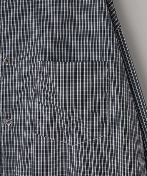 LOWRYS FARM（ローリーズファーム）の「【LFM(U)】ＢＲＯＡＤＣＨＥＣＫＳＨＩＲＴ　 581712（シャツ/ブラウス・メンズ・ブラック/ブルー・MEDIUM/LARGE）」の19枚目の写真