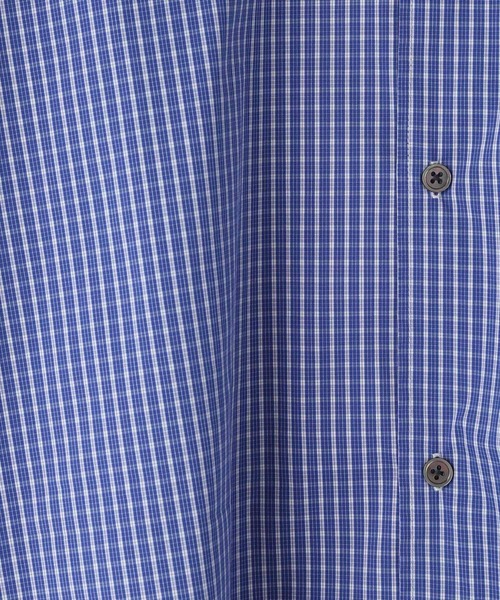 LOWRYS FARM（ローリーズファーム）の「【LFM(U)】ＢＲＯＡＤＣＨＥＣＫＳＨＩＲＴ　 581712（シャツ/ブラウス・メンズ・ブラック/ブルー・MEDIUM/LARGE）」の3枚目の写真