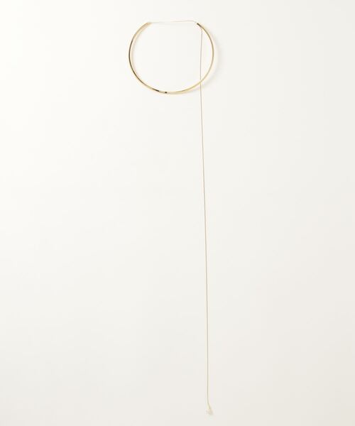 loni(ロニ)の「(loni)Bud multiway pearl choker(チョーカー・レディース・シルバー/ゴールド・ONE SIZE)」の4枚目の写真