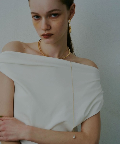 loni(ロニ)の「(loni)Bud multiway pearl choker(チョーカー・レディース・シルバー/ゴールド・ONE SIZE)」の16枚目の写真