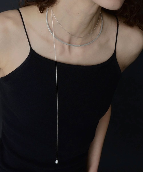 loni(ロニ)の「(loni)Bud multiway pearl choker(チョーカー・レディース・シルバー/ゴールド・ONE SIZE)」の19枚目の写真