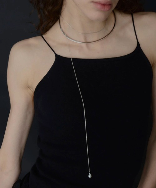 loni(ロニ)の「(loni)Bud multiway pearl choker(チョーカー・レディース・シルバー/ゴールド・ONE SIZE)」の20枚目の写真