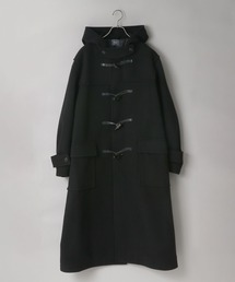 LENO 黒 ダッフルコート フード付き LENO 黒 ダッフルコート フード付き