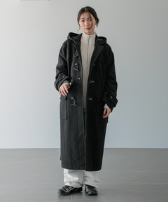 INVERTERE / 別注 ブラックウォッチ ダッフルコート（ダッフル