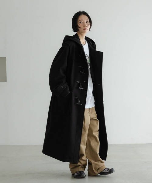 LOWRYS FARM（ローリーズファーム）の「【LFM(U)】Wフェイスダッフルコート　494442（ダッフルコート・メンズ・ブルー/ブラック・MEDIUM/LARGE）」の18枚目の写真