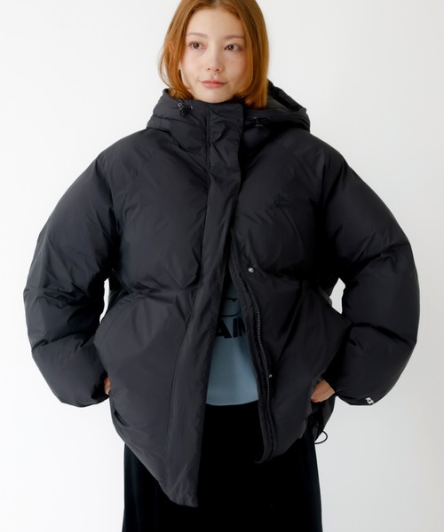 KELTY(ケルティ)の「【KELTY/ケルティ】インサレーションミドルコート / 中綿ジャケット(ダウンジャケット/コート・レディース・ダークネイビー/ブラック・フリー)」の2枚目の写真