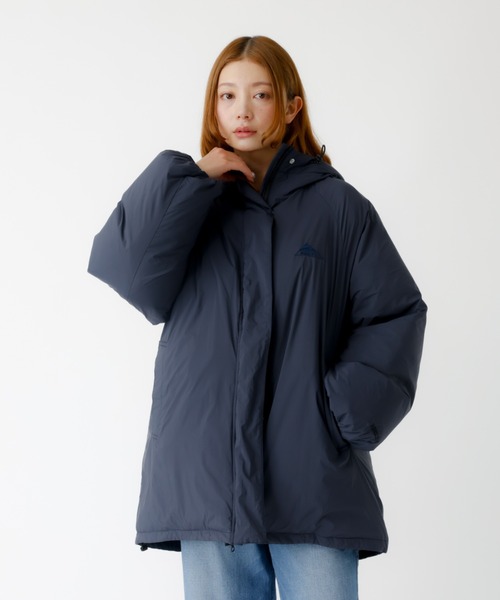 KELTY(ケルティ)の「【KELTY/ケルティ】インサレーションミドルコート / 中綿ジャケット(ダウンジャケット/コート・レディース・ダークネイビー/ブラック・フリー)」の11枚目の写真