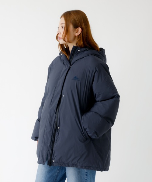 KELTY(ケルティ)の「【KELTY/ケルティ】インサレーションミドルコート / 中綿ジャケット(ダウンジャケット/コート・レディース・ダークネイビー/ブラック・フリー)」の10枚目の写真