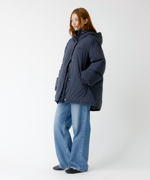 KELTY(ケルティ)の「【KELTY/ケルティ】インサレーションミドルコート / 中綿ジャケット(ダウンジャケット/コート・レディース・ダークネイビー/ブラック・フリー)」の12枚目の写真