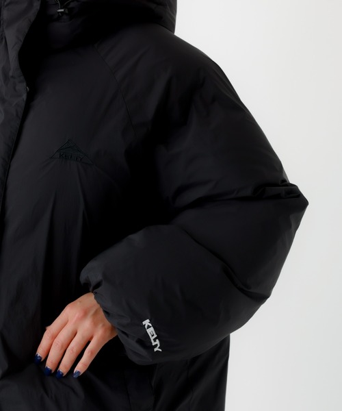 KELTY(ケルティ)の「【KELTY/ケルティ】インサレーションミドルコート / 中綿ジャケット(ダウンジャケット/コート・レディース・ダークネイビー/ブラック・フリー)」の19枚目の写真
