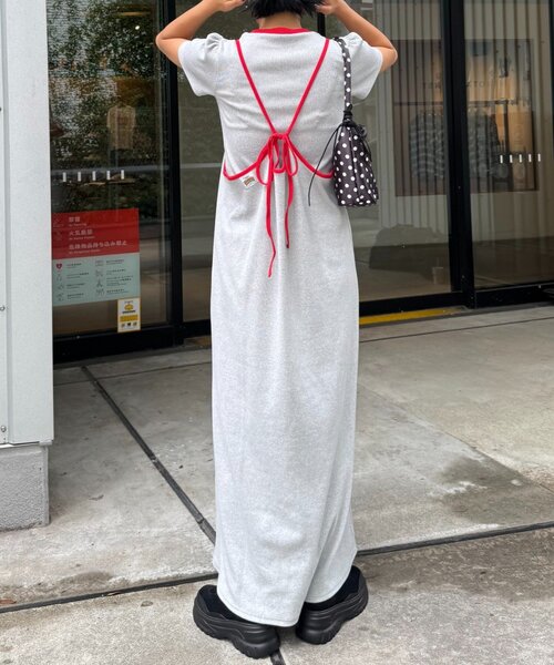 HELLO.SANFRANCISCO】アソート柄TEE付きキャミワンピース（ワンピース