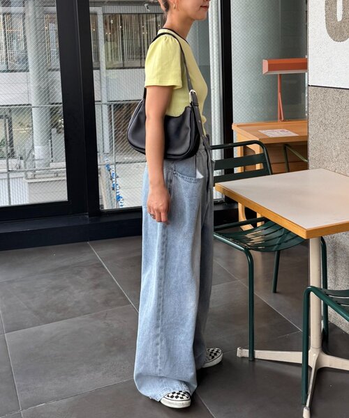 HELLO.SANFRANCISCO(ハローサンフランシスコ)の「【HELLO.SANFRANCISCO】アソート柄TEE付きキャミワンピース(ワンピース・レディース・ネイビー/イエロー/グレー・ONE SIZE)」の13枚目の写真