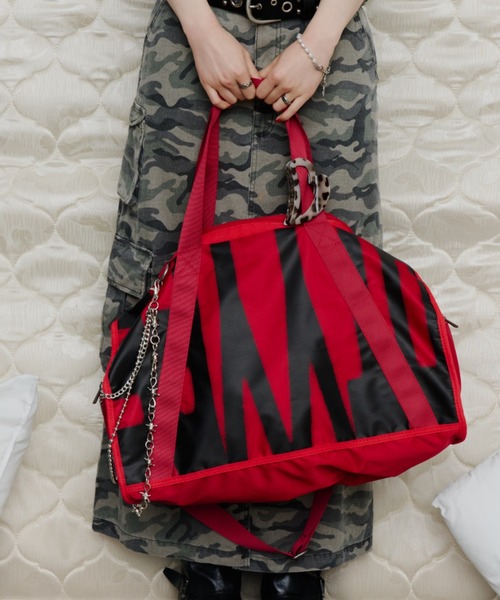 ロゴ入りナイロンボストンバッグ（ボストンバッグ）｜DTYYPE（ドタイプ