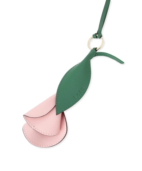 ROPE'(ロペ)の「【teau・牛革】panier pansy ring charm(キー/バッグチャーム・ネックレス)(チャーム・レディース・グレー/キャメル/ピンク/イエロー/ブラック・FREE)」の20枚目の写真