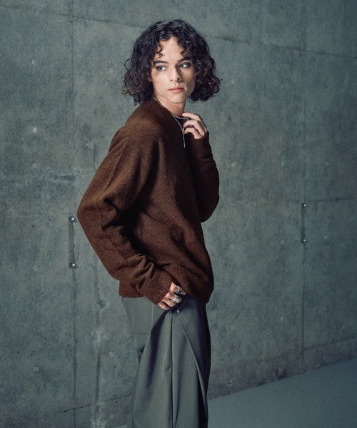 ブッチャープロダクツ・アルパカウール・黒・36 ブラックアルパカを贅沢に使ったMARKAWAREの唯一無二なアイテム | JACK