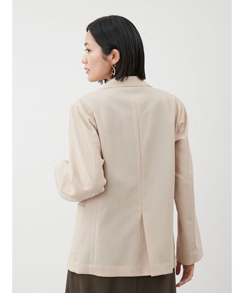 mpcs オーラティエ ダブルブレストジャケット クールタッチ金釦ダブルブレストブレザー（テーラードジャケット