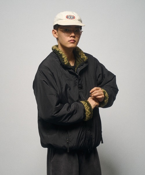 THE BOLDMAN リバーシブルボアブルゾン　最終値下げ reversible boa blouson / リバーシブルボアブルゾン（ブルゾン）｜THE