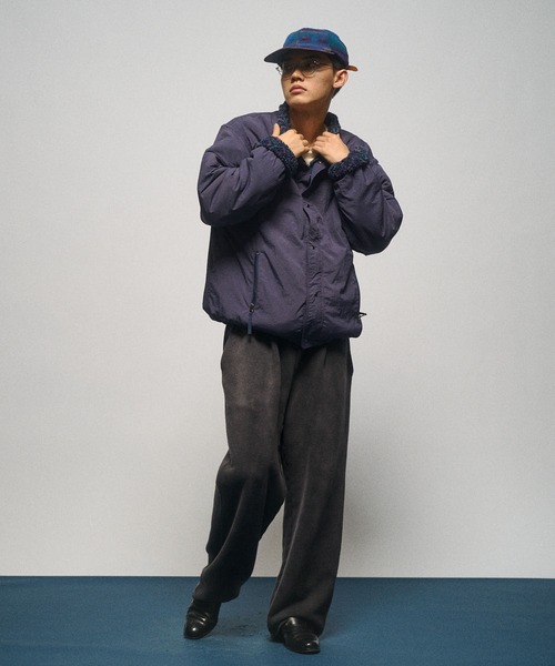 セール】reversible boa blouson / リバーシブルボアブルゾン