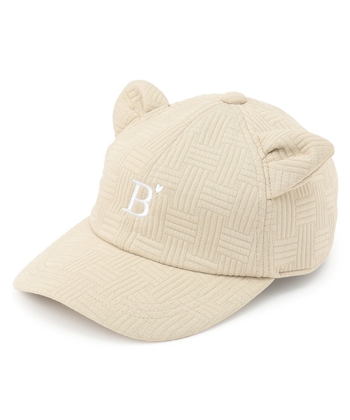 by LOVEiT(バイラビット)の「ネコ耳キャップ(キャップ・キッズ・ベージュ/アイボリー/ブラック・M(54-56cm)/56-58cm)」の3枚目の写真