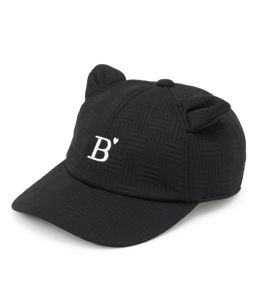 by LOVEiT(バイラビット)の「ネコ耳キャップ(キャップ・キッズ・ベージュ/アイボリー/ブラック・M(54-56cm)/56-58cm)」の2枚目の写真