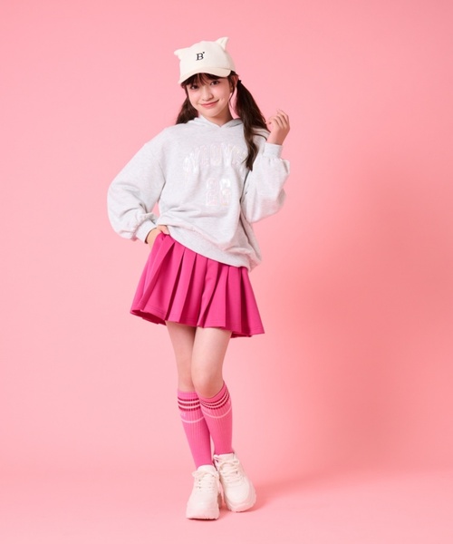 by LOVEiT(バイラビット)の「ネコ耳キャップ(キャップ・キッズ・ベージュ/アイボリー/ブラック・M(54-56cm)/56-58cm)」の4枚目の写真