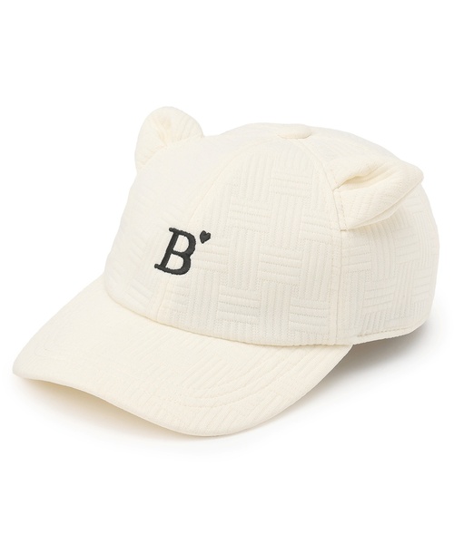 by LOVEiT(バイラビット)の「ネコ耳キャップ(キャップ・キッズ・ベージュ/アイボリー/ブラック・M(54-56cm)/56-58cm)」の6枚目の写真