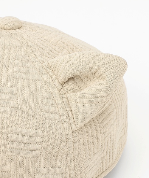 by LOVEiT(バイラビット)の「ネコ耳キャップ(キャップ・キッズ・ベージュ/アイボリー/ブラック・M(54-56cm)/56-58cm)」の9枚目の写真