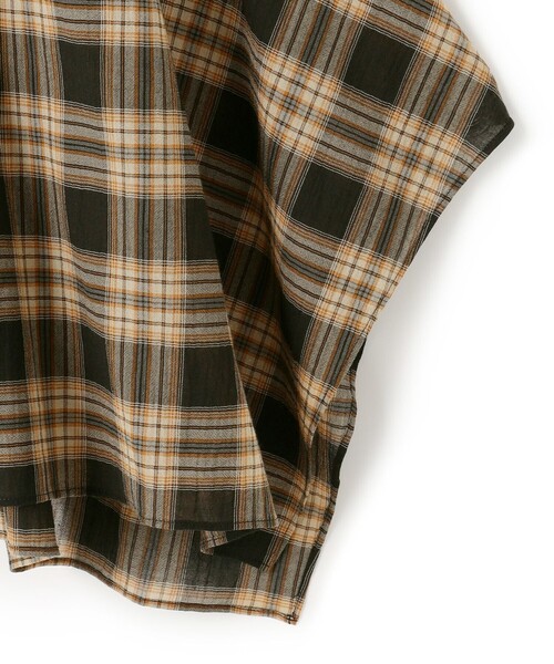 23区（ニジュウサンク）の「【WEB&一部店舗限定】シアーコットン チェック シャツ（シャツ/ブラウス・レディース・ベージュ系3・32）」の18枚目の写真
