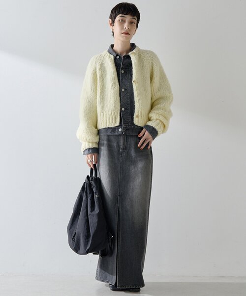 Whim Gazette（ウィムガゼット）の「Gジャン（デニムジャケット・レディース・グレー・FREE）」の21枚目の写真