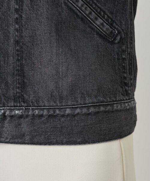 Whim Gazette（ウィムガゼット）の「Gジャン（デニムジャケット・レディース・グレー・FREE）」の13枚目の写真