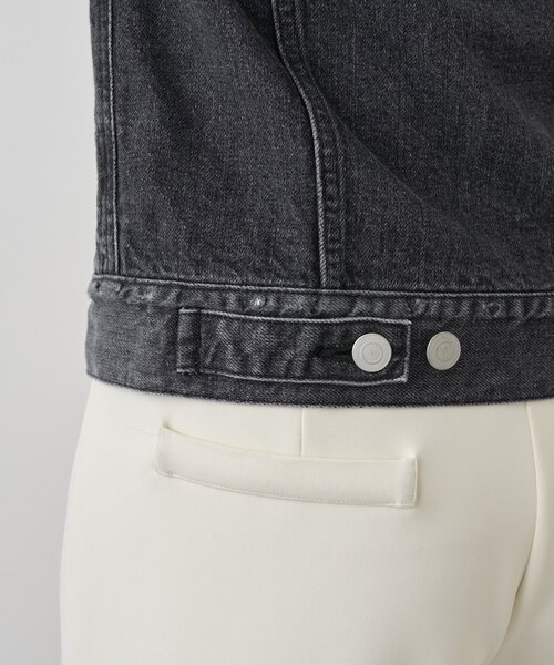 Whim Gazette（ウィムガゼット）の「Gジャン（デニムジャケット・レディース・グレー・FREE）」の11枚目の写真